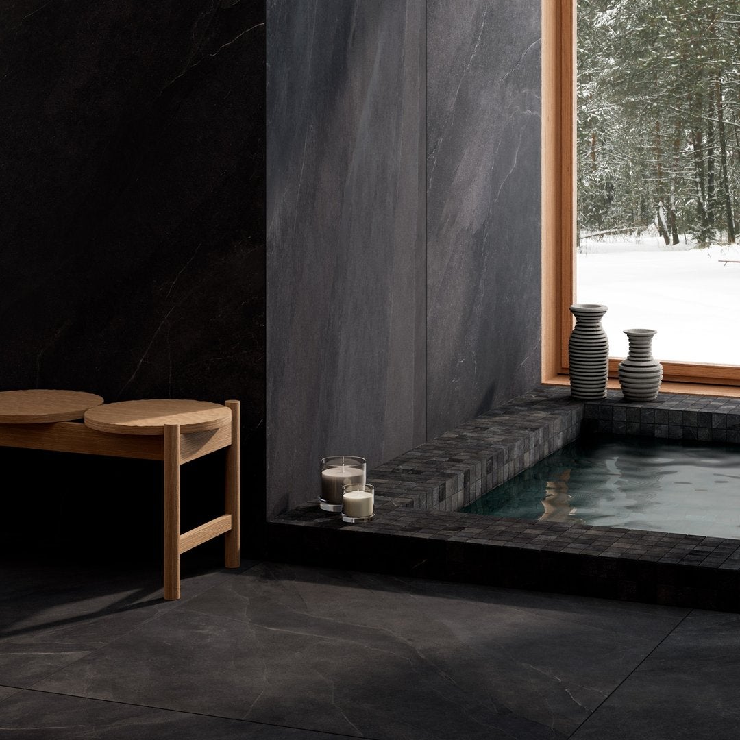 Ardesia Elegante scuro - Piastrelle 60x60 cm 9 mm - ISA 9005 60x60 MATT R9 9 mm - 3