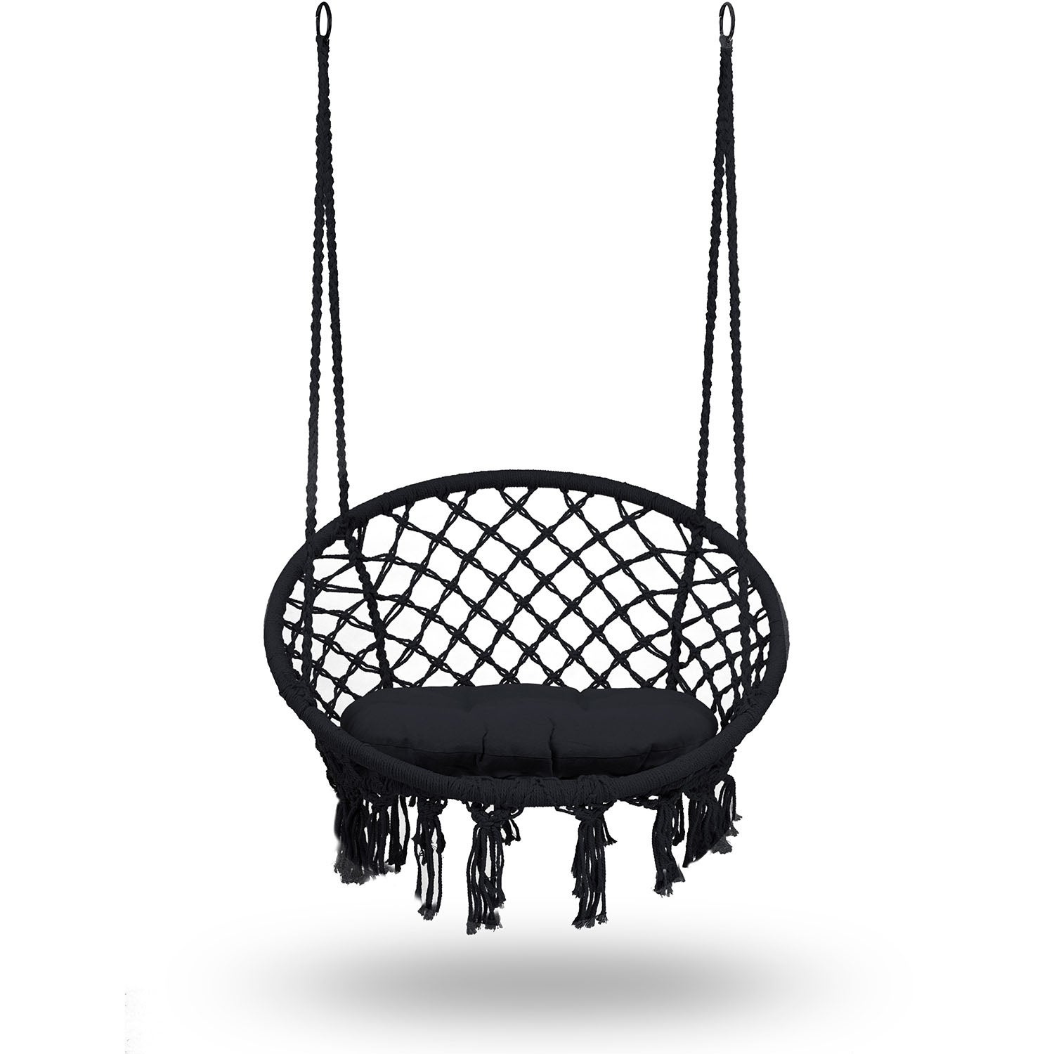 Huśtawka bocianie gniazdo ogrodowa z poduszką fotel wiszący Boho Sofotel - 2