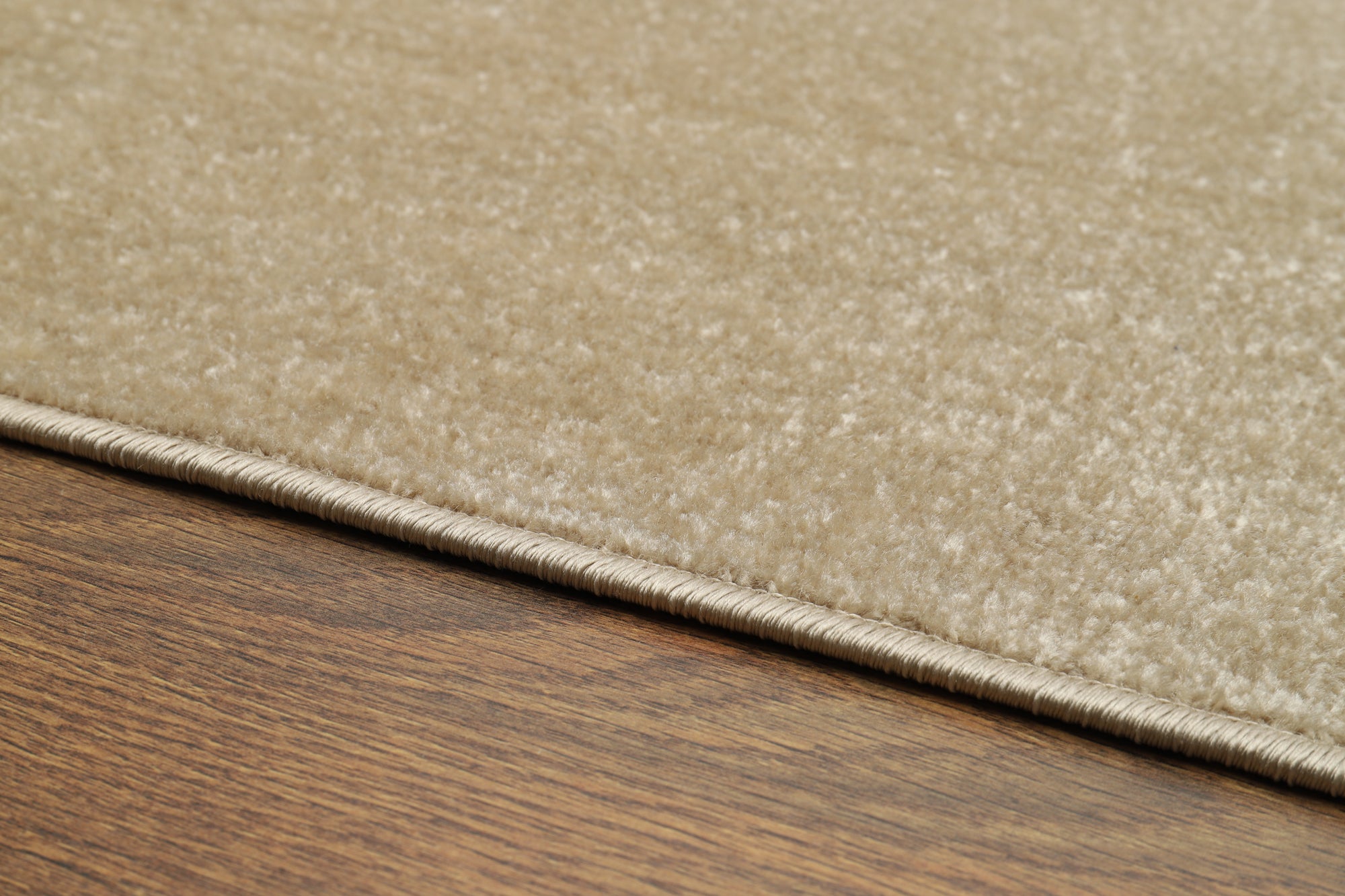 TAPISO Mono Tapis de Couloir Poils Ras Descente de Lit Entrée Moderne Beige Uni Intérieur Extérieur OEKO-TEX 90 x 150 cm - 3