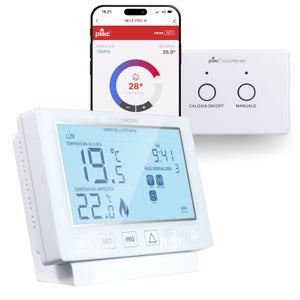 Cronotermostato Wifi Smartphone App Alexa Google