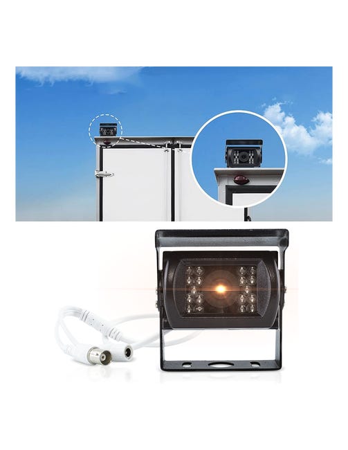 Telecamera Retromarcia Retrocamera Auto Camper Suv 9 Led Con Filo Colo Lm 728t - Foto 4