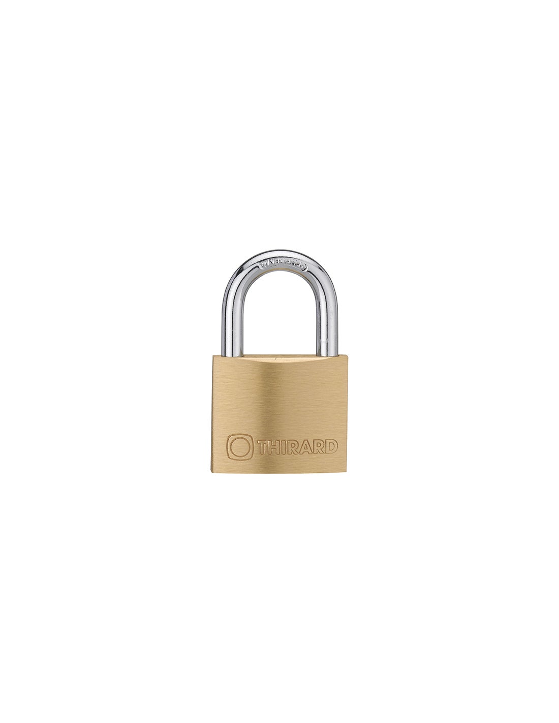 THIRARD - Cadenas à clé Type 1, laiton, intérieur, anse acier, 40mm, 3 clés - THIRARD - 3
