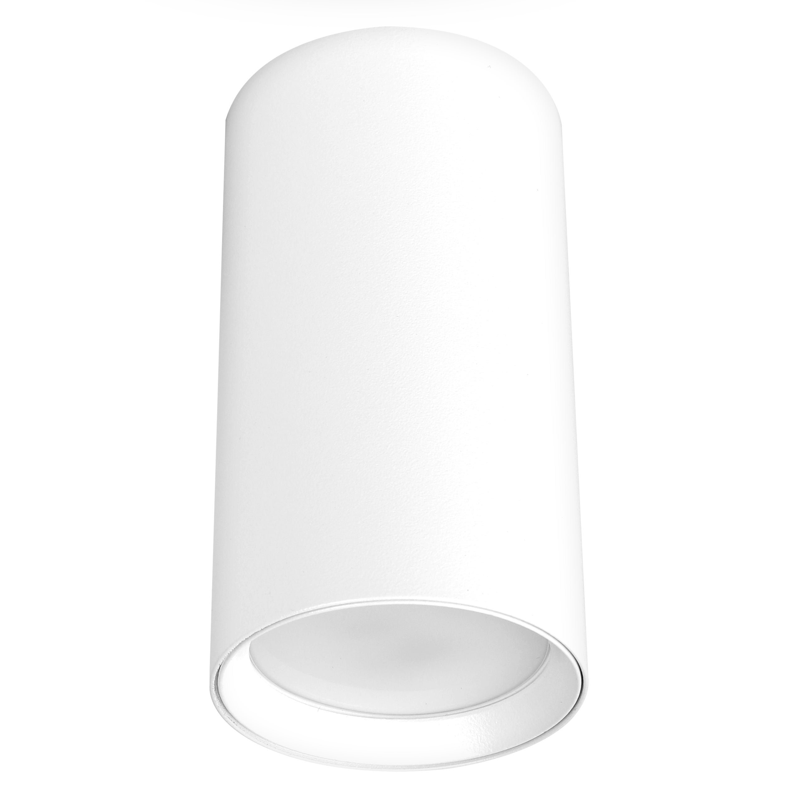 Lampa oprawa natynkowa LED GU10 56x100 mm IP20 tuba sufitowa biała MasterLED