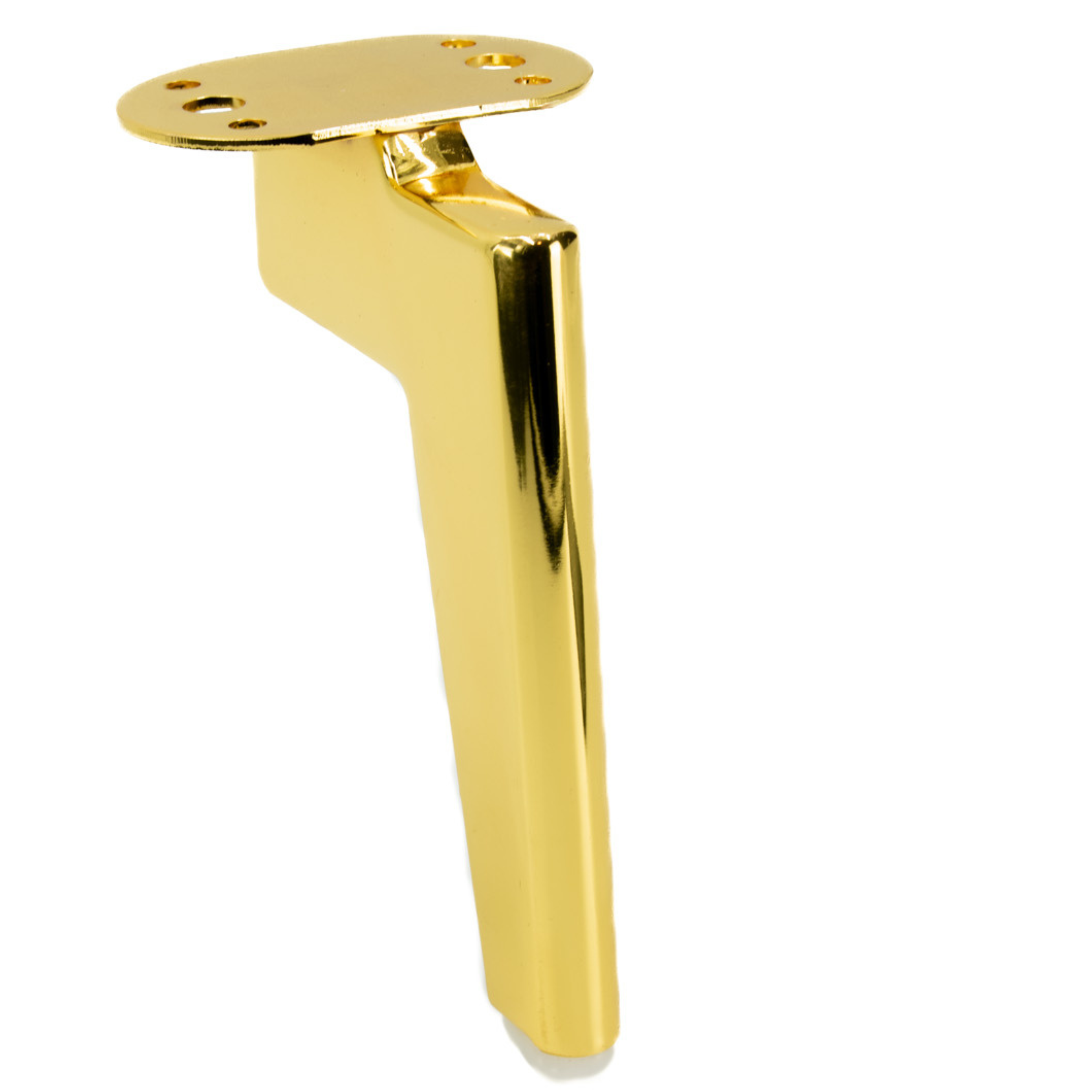 Noga meblowa Loft złoty chrom wysokość 15 cm