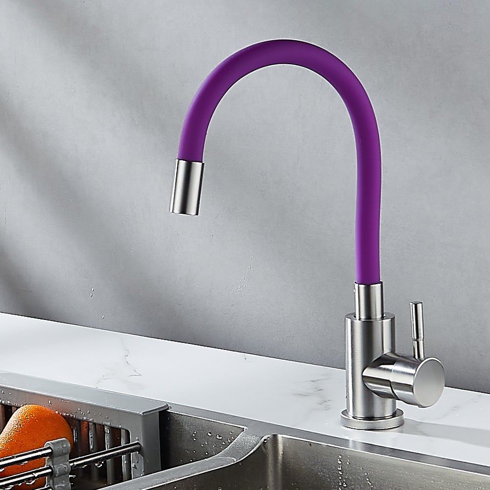 Tuyau flexible pour robinet de cuisine