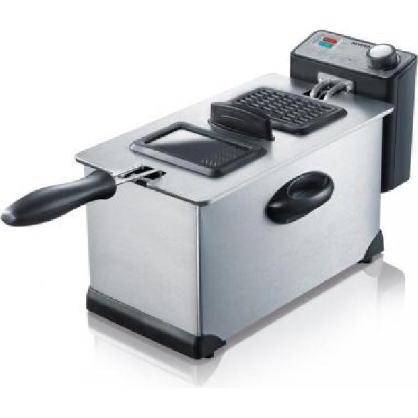 Severin Fr 2431 Freidora Sencillo 3 L Independiente 2000 W Acero Inoxidable Acero Inoxidable, Leroy Merlin