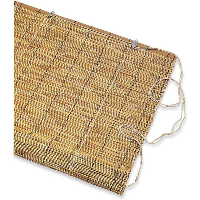 STI Tapparella Avvolgibile In Bambù MOD Begonia 100x160 Cm - Tenda A Rullo Con Carrucola - Protezione Solare E Privacy