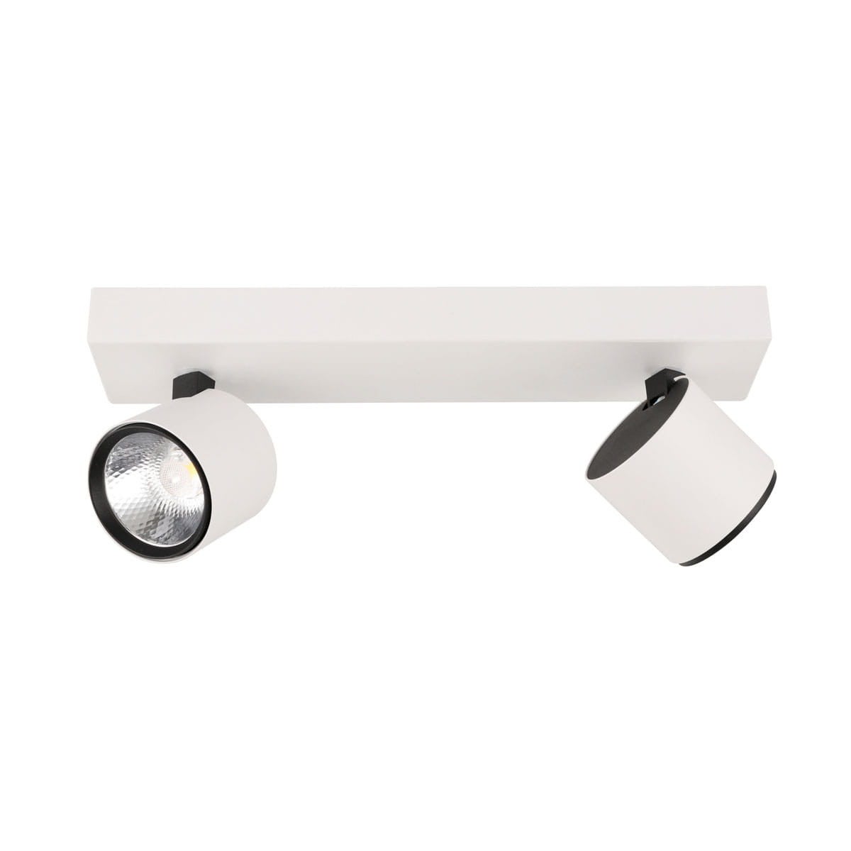 Lampa wisząca BONIVA LED 5W Ciepła biel 600lm biało-czarna wym: 12 x 28,5 x 6,5 cm Italux