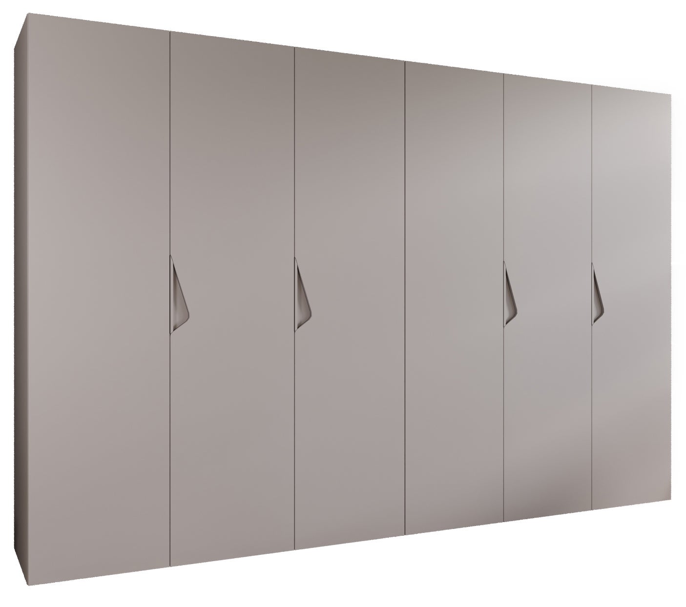 Szafa uchylna otwierana Sandi 1 300 (150x2) x 52 x 202 cm kaszmir + u. Kaszmir Abiks Meble