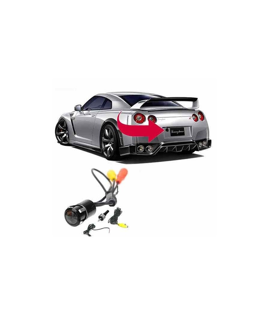 Trade Shop - Telecamera Videocamera Parcheggio Posteriore Auto Rearview Camera - - 2