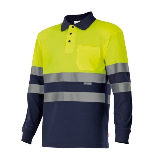 POLO BICOLORE ML HV - 2