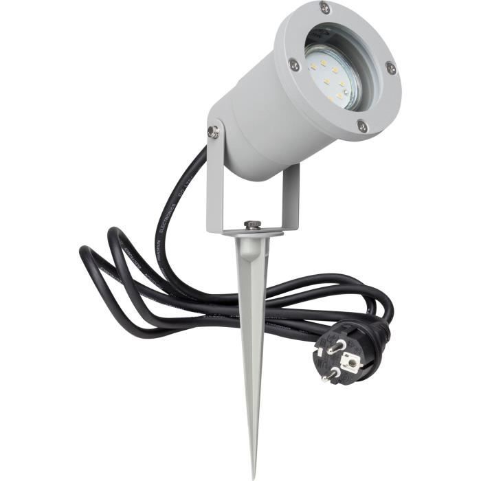Lampa BRILLIANT, Spacid spot spirala 3-płomienna piaskowa czerń, metal, 3x D45, E14, 40W, żarówki w kształcie łezki (brak w zestawie), A ++ - 4