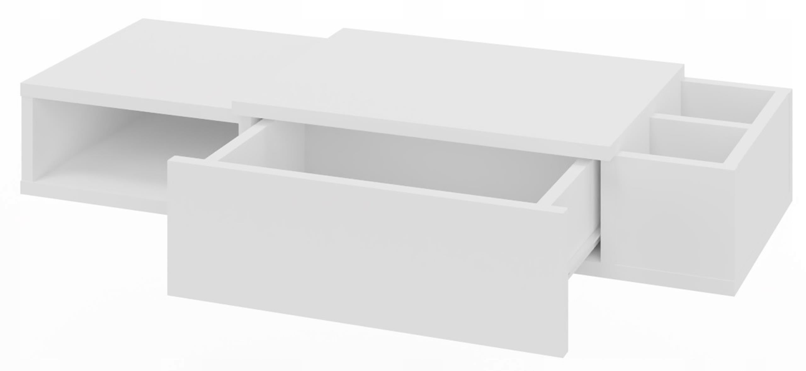 Konsola wisząca HOLA biała do przedpokoju