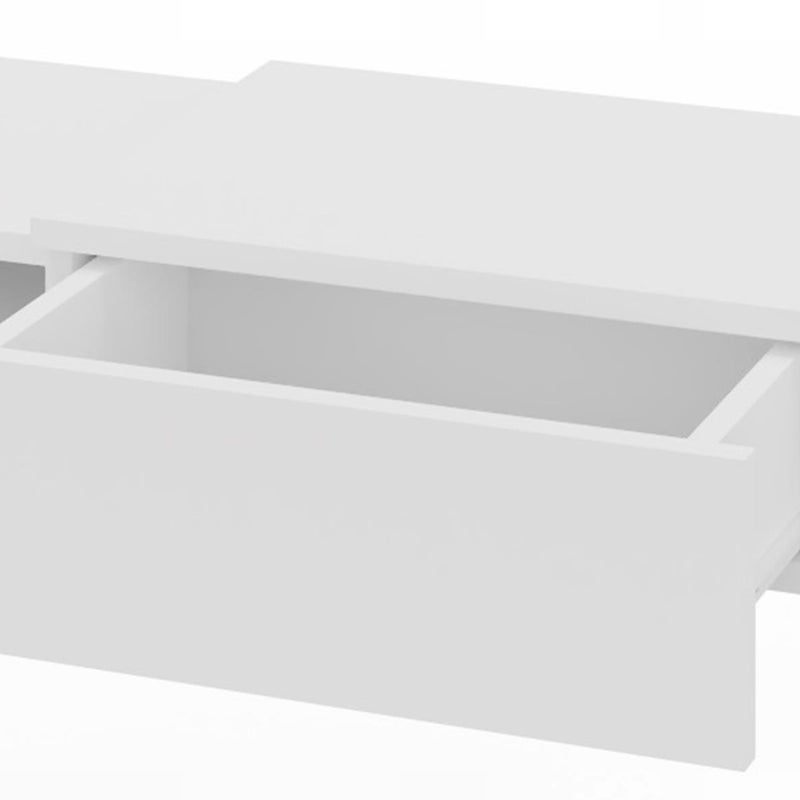 Konsola wisząca HOLA biała do przedpokoju