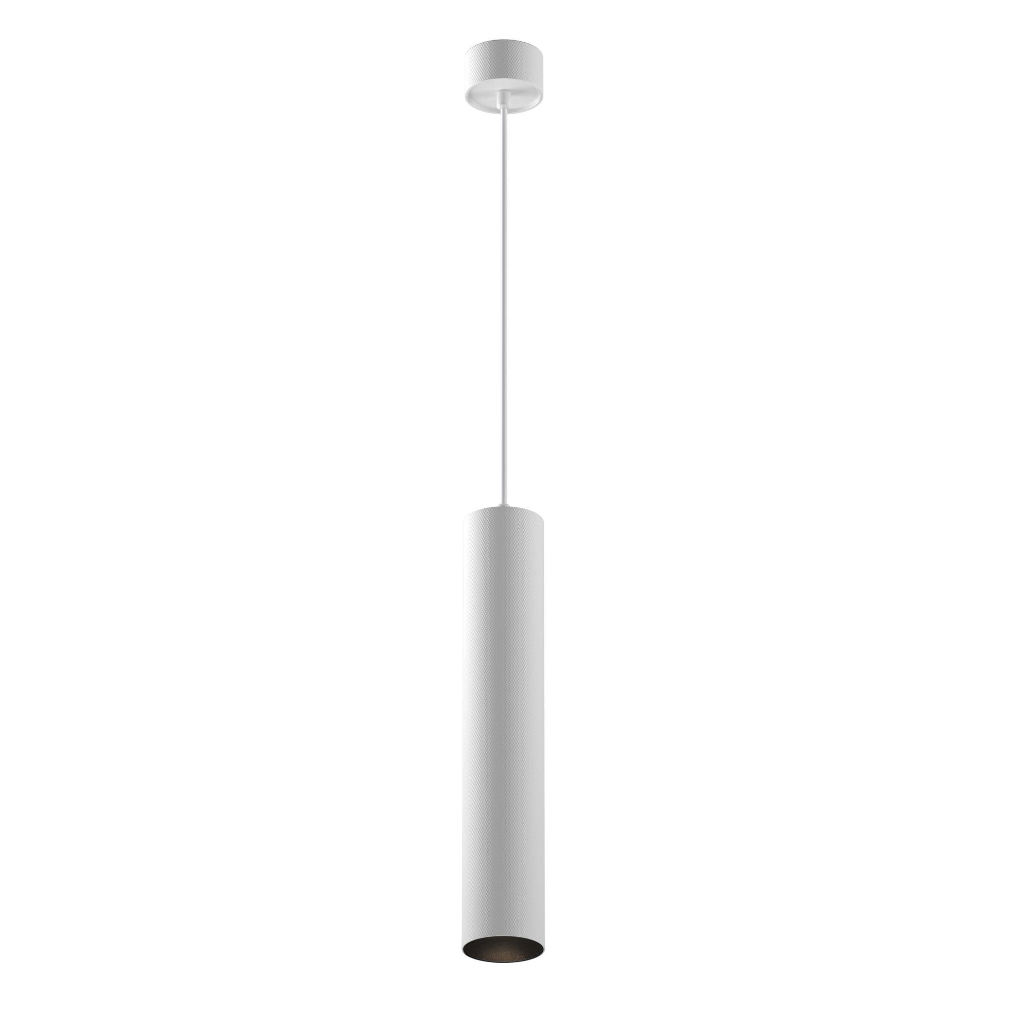 Lampa wisząca Artisan biała 1xGU10x10W tuba wym: 133 x 5,4 x 5,4 cm aluminium Maytoni