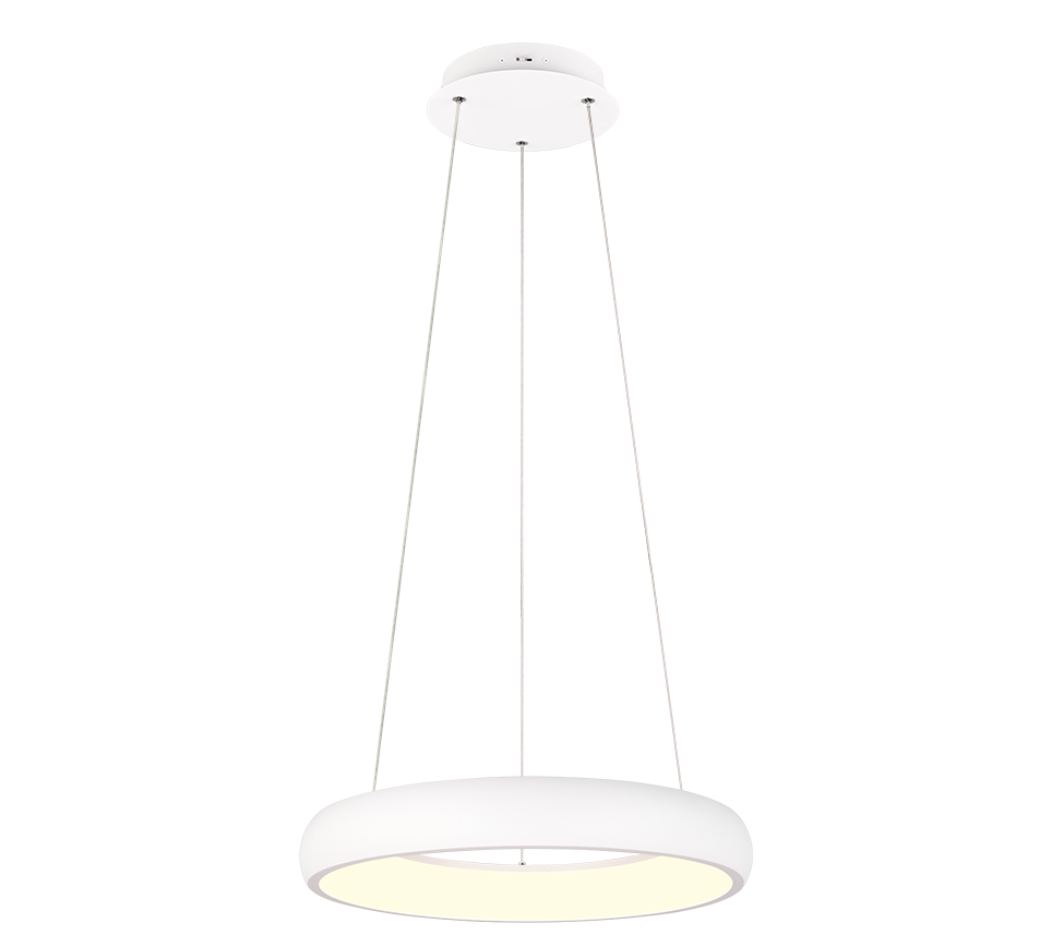 Lampa wisząca CARDONA LED 29W Odcienie bieli 3300lm biała wym: 150 x 46 x 46 cm Trio