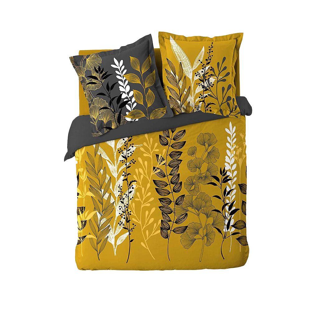 Housse De Couette 2 Personnes - Vert, Imprimé Animal, Avec 1 Taie D'oreiller, Occasion