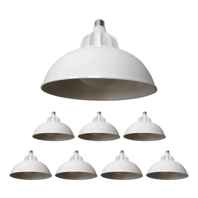 Ampoule LED E27 30W 220V 120° Cloche Pack de 8 / Blanc Neutre 4000K