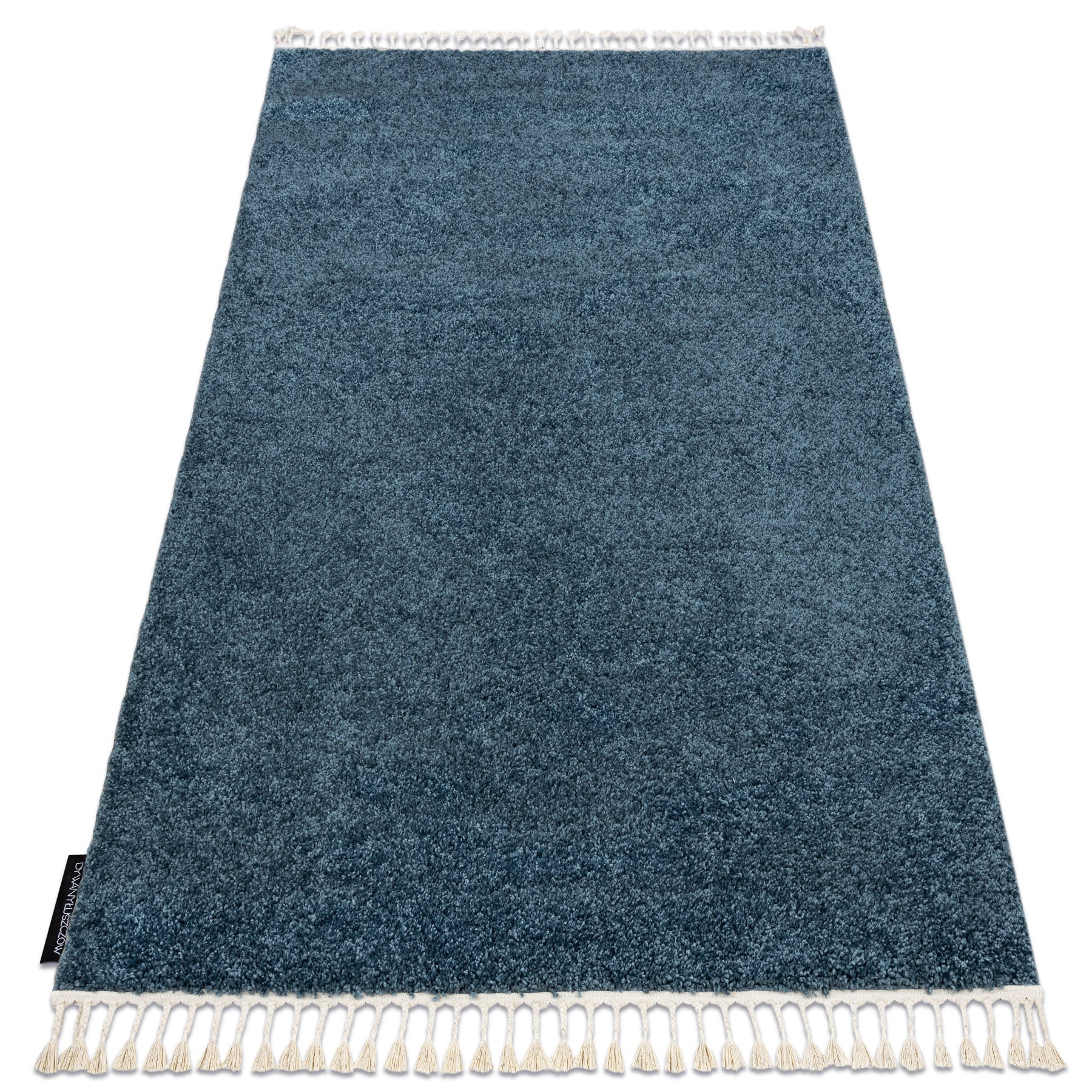 Dywan BERBER 9000 niebieski Frędzle berberyjski shaggy 80x150 cm