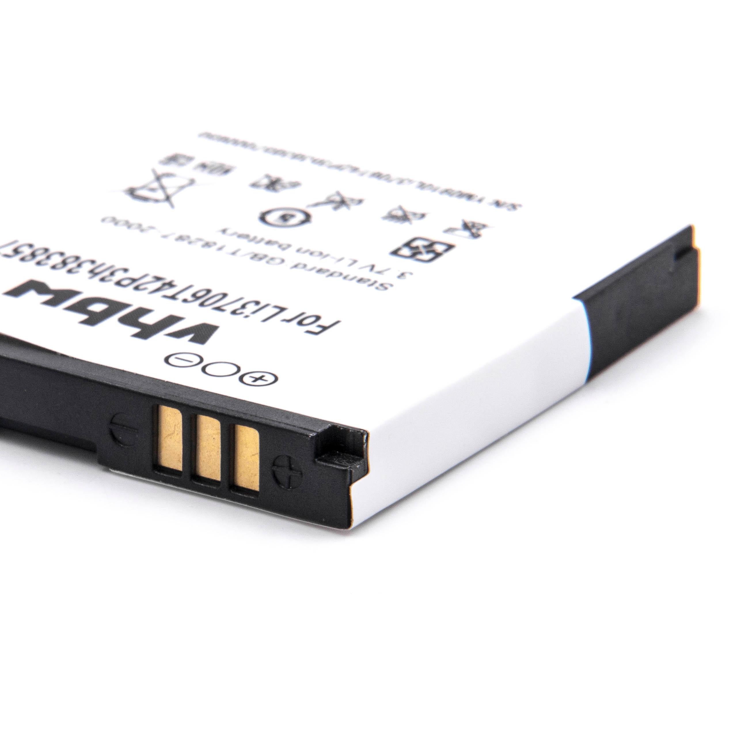 Batteria Vhbw Compatibile Con SFR 341 | 700mAh, 3,7V, Li-Ion, Ricambio Per Smartphone Cellulare Con Protezioni Di Sicurezza - 2