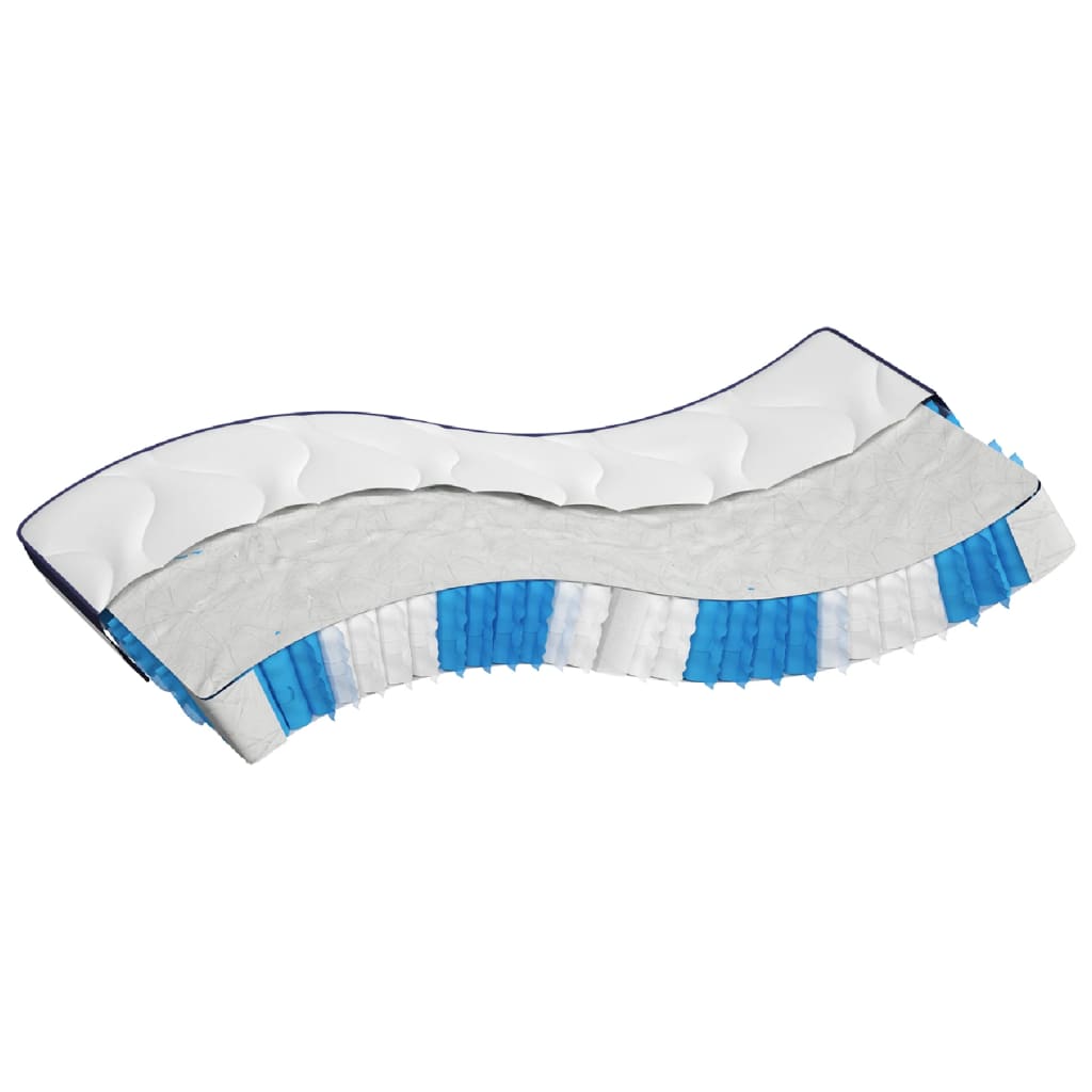 FDM - Materasso A Molle Insacchettate Family Max 120 X 200 - H2 Medio / H3 Medio Rigido - Fibra Di Cocco - Foto 2