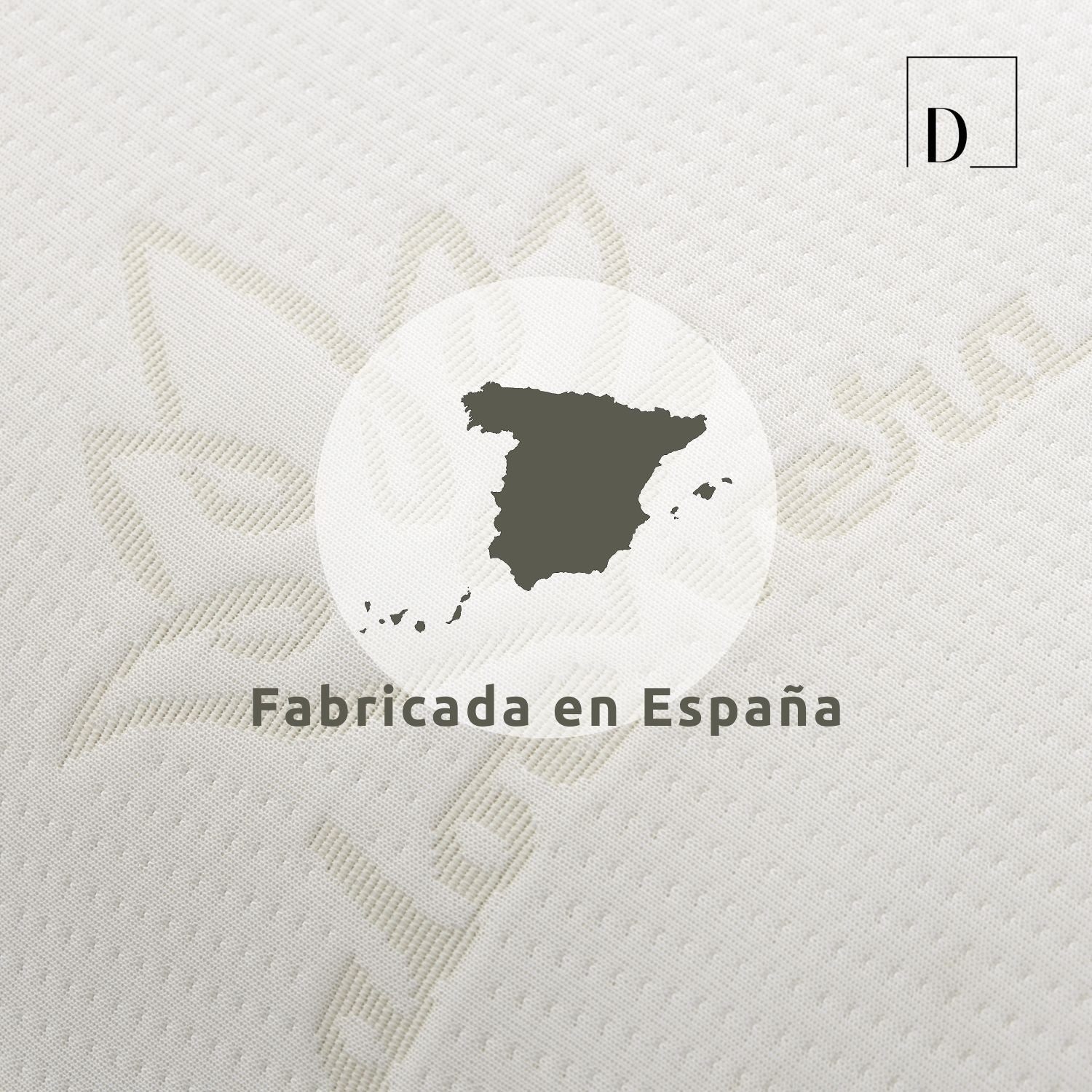 Almohada Viscoelástica Copos Funda Aloe Vera 105cm Donegal Collections - 4