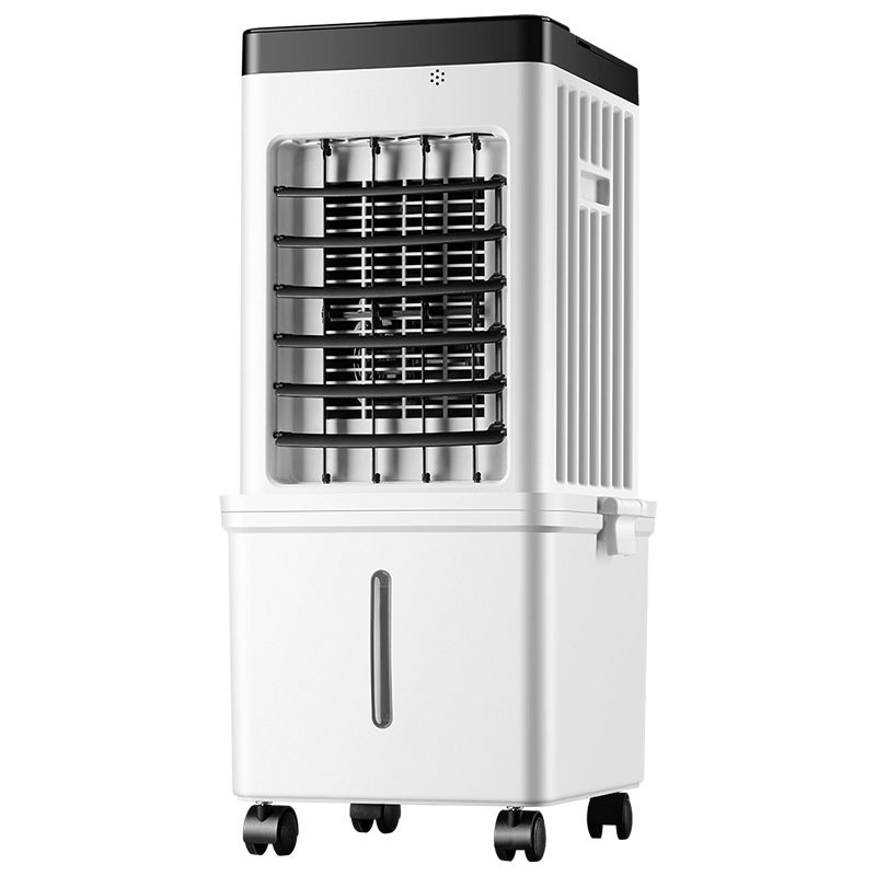 Resfriador de ar evaporativo portátil, 2 unidades, três velocidades de ventilação, temporizador de sete horas, reservatório de água de 15 litros - 8