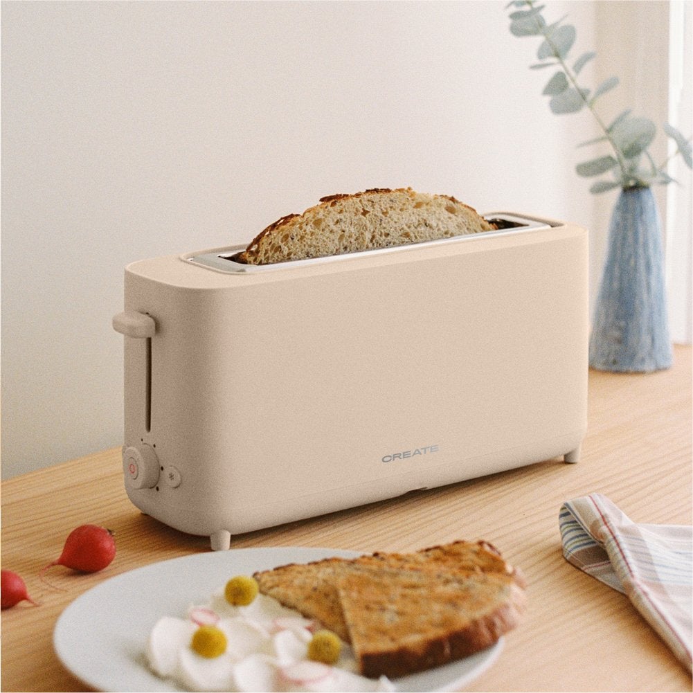 Cecotec Outlet Tostadora Bosch Media Markt Tostador ORBEGOZO Orbegozo TOV  6200 Vintage Red Tostador De Pan Para Rebanada Larga, 850 W, Ranuras,