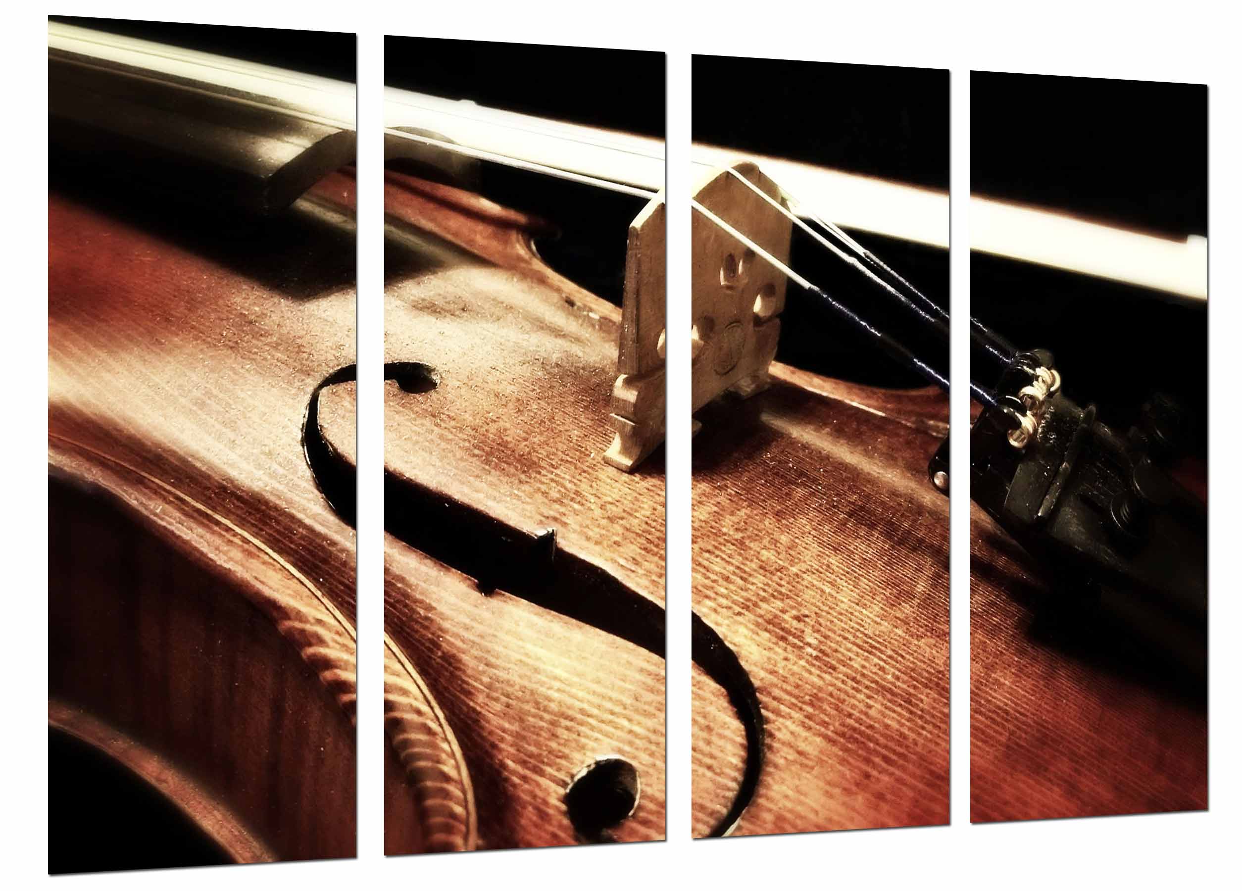 Instrument de musique à cordes pour violon, tirage photographique sur ...