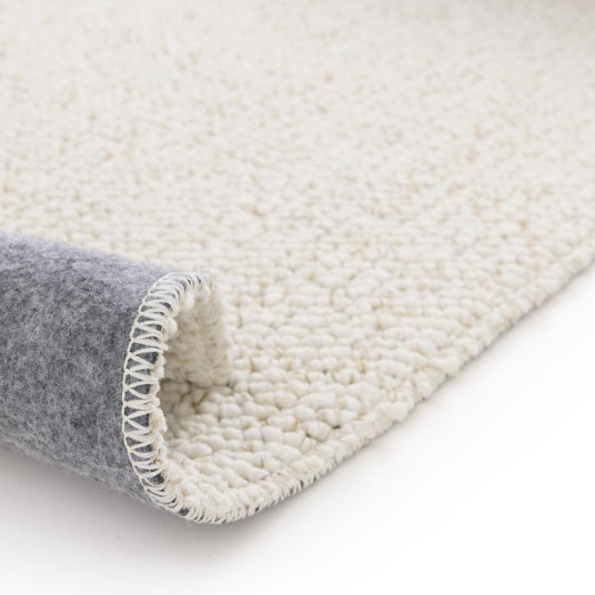 Tapis de salon ou chambre - Bouclette - Crème fouettée - 160 x 230 cm - 5
