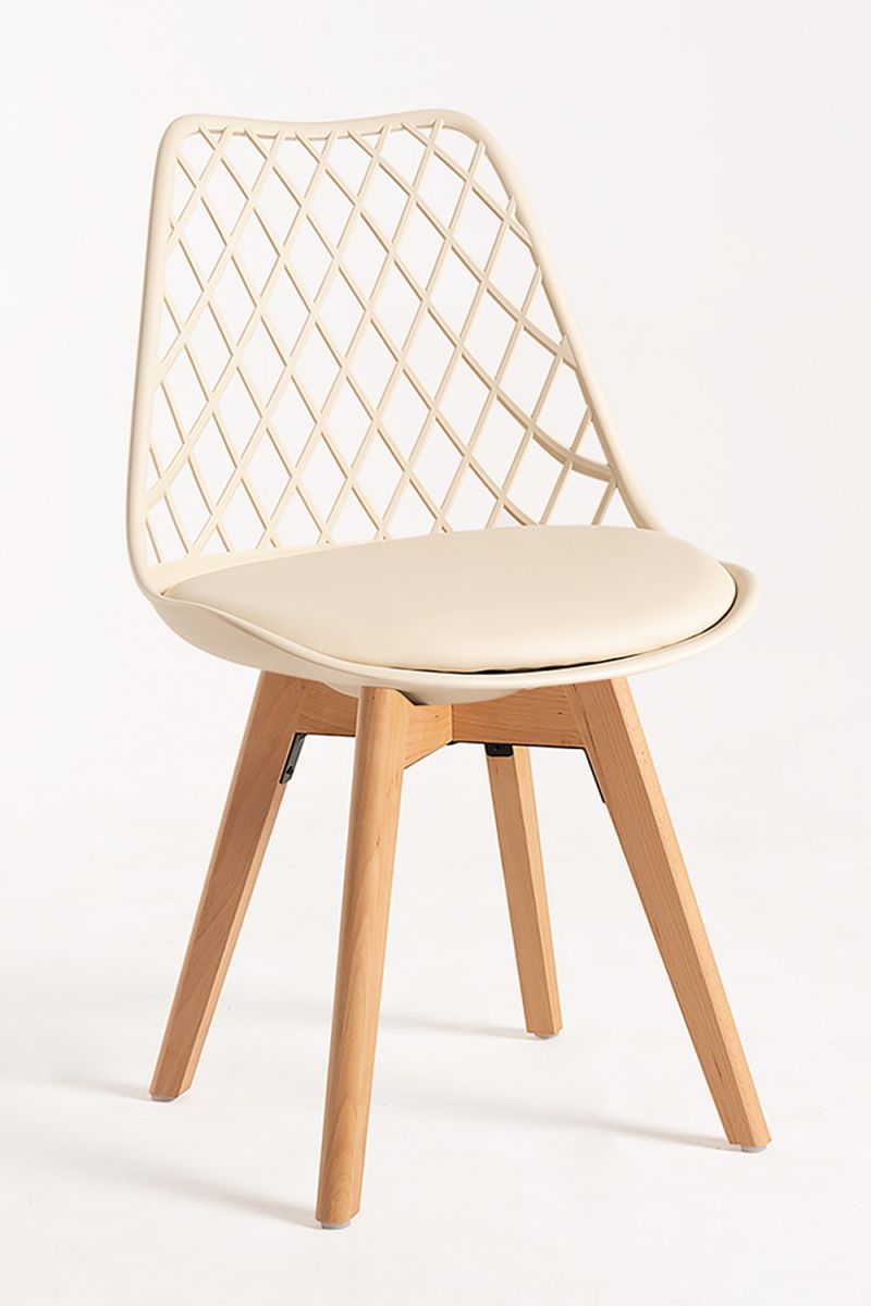 Pack 4 Cadeiras Mima - Beige - 2