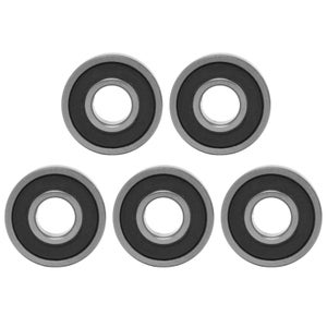 CNBTR - Lot De 50 Roulements à Billes Miniatures MR52ZZ - Dimensions 2x5x2.5 Mm, Couleur Titane, Acier à Roulement