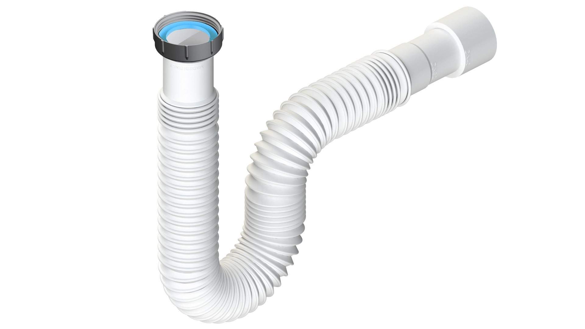 Manguera de desagüe flexible con conexión 1