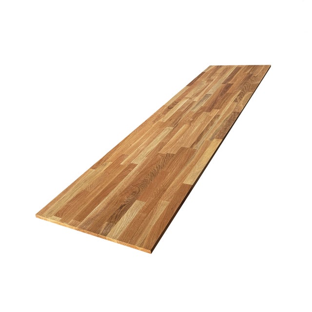 Tablette Chêne Huilé bois massif, L.200 x l.50 cm, Ep.18 mm