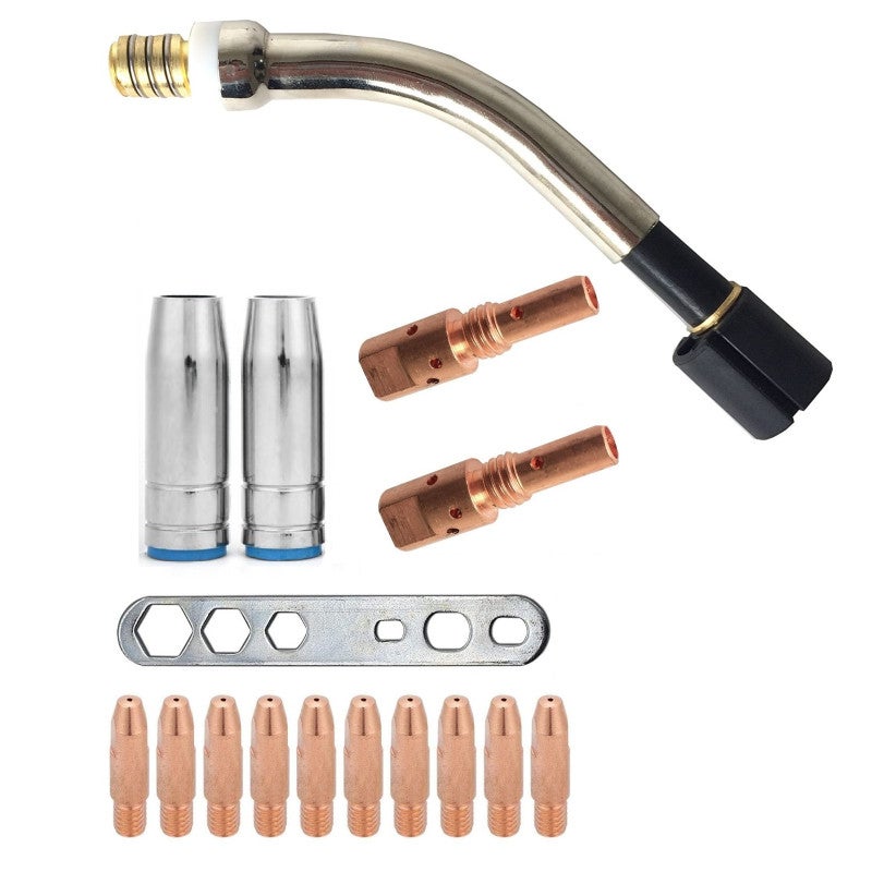 Set 16 consumabile pentru pistolet MIG MAG 25AK 16buc