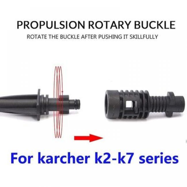 Ugello lancia lancia per Karcher Ugello rotante ad alta pressione Regola lancia per idropulrice ugello Karcher K1 K2 K3 K4 K5 K6 K7 34 Ugello lancia lancia per Karcher Ugello rotante ad alta pressione Regola lancia per idropulrice ugello Karcher K1 K2 K3 K4 K5 K6 K7 34