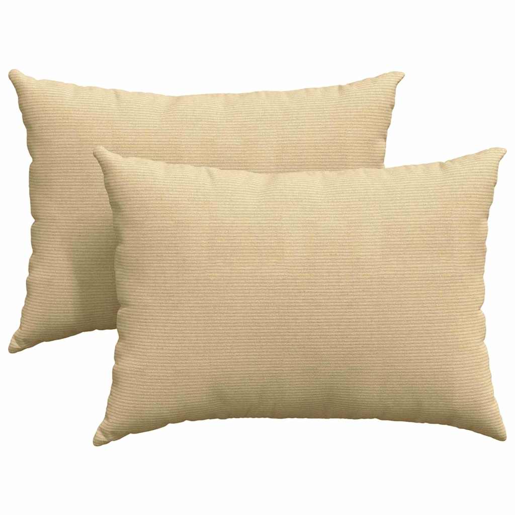 Coussins de canapé 2 pcs Vert gris 70 x 50 cm vidaXL - 2