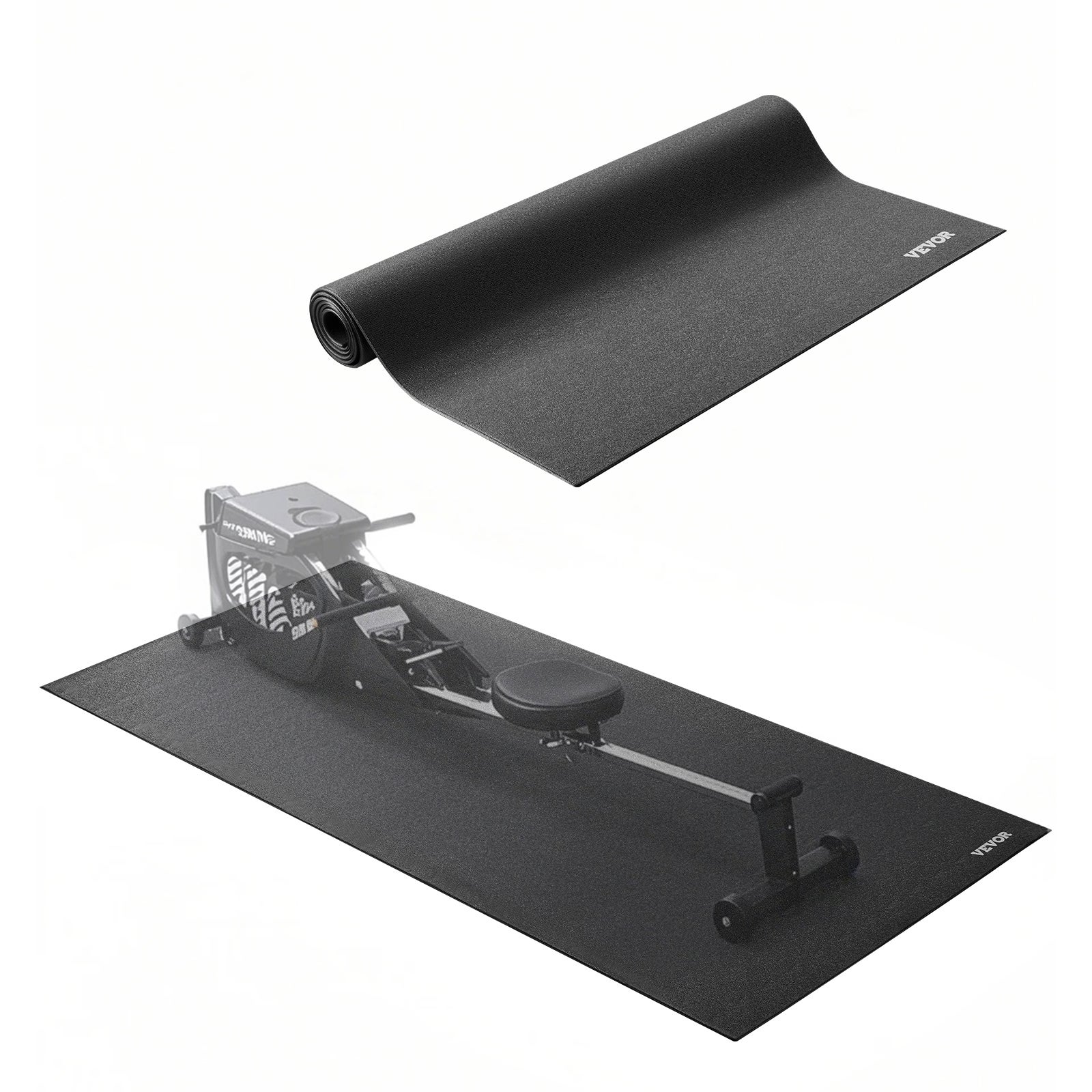 Mata ochronna podłogowa do sprzętu sportowego Mata do bieżni Sprzęt fitness 915x1980mm VEVOR