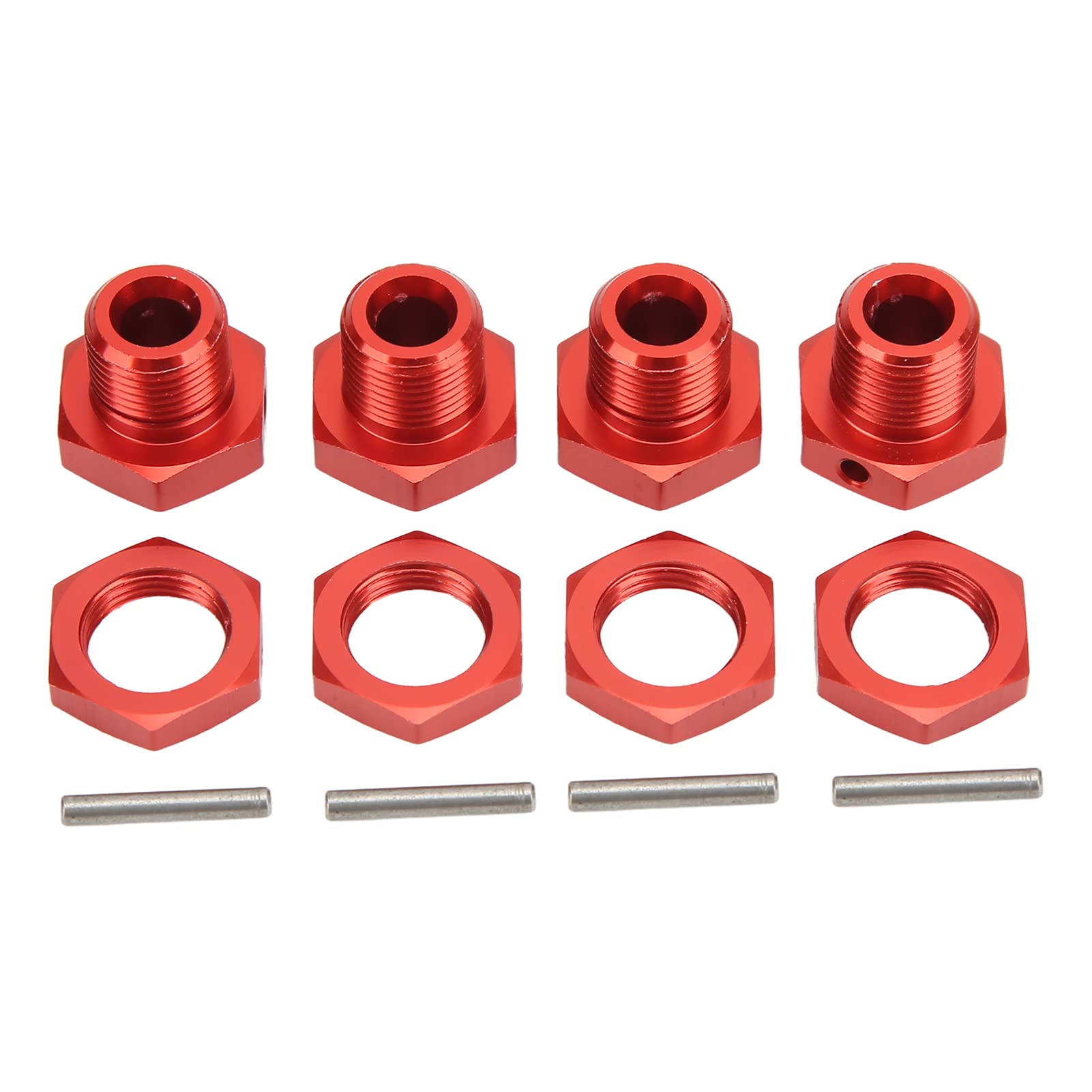 ADAPTATEUR DE MOYEU de volant de course rouge 70/74 mm 6 boulons pour 84-04 Mustang EUR 37,37