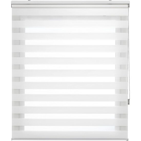 Blindecor lira | estor enrollable noche y día - medidas estor: 120x250 - medidas tela estor: 117x245 - estor crema