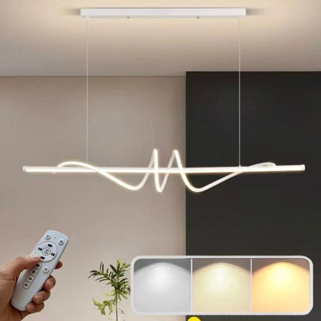 ZMH LED plafoniera moderna dimmerabile 48W con telecomando corridoio