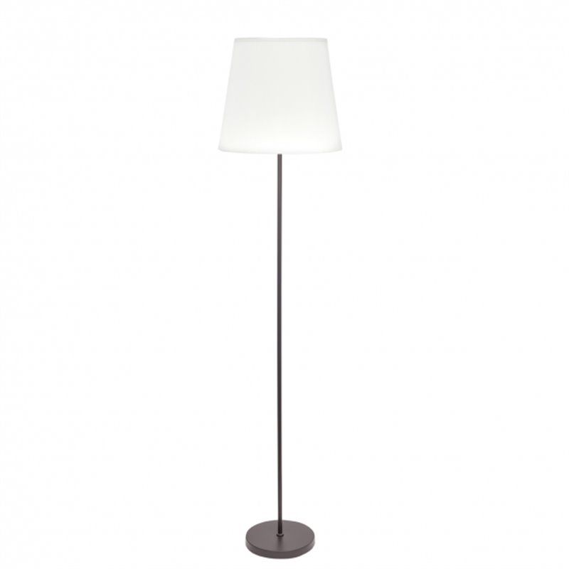 Floor Lamp Salon Maldives 1xe27 Chrome/Blanc 40d FABRILAMP. - 2