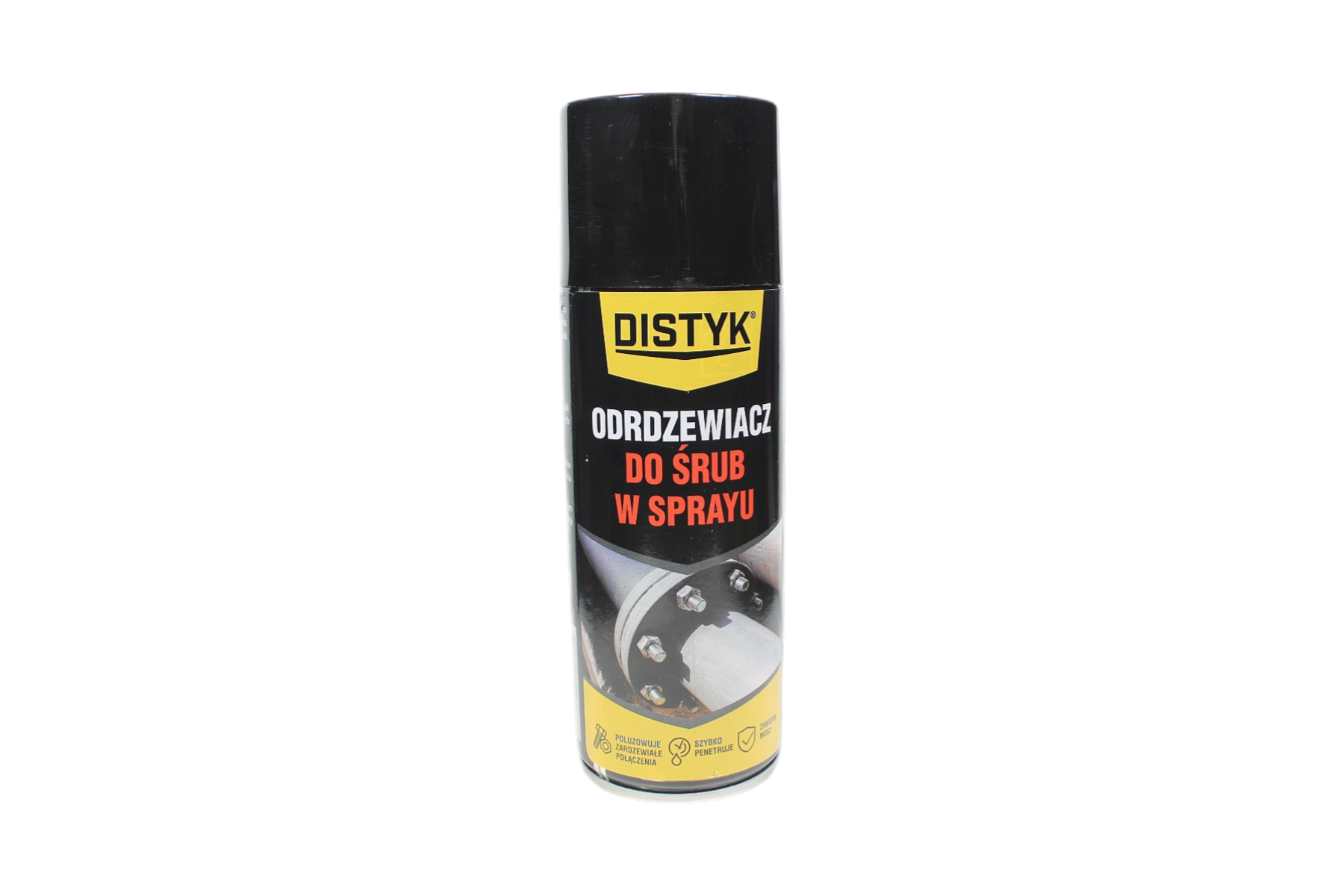 Odrdzewiacz do śrub DISTYK 400 ml w sprayu – luzuje zardzewiałe połączenia z MoS2