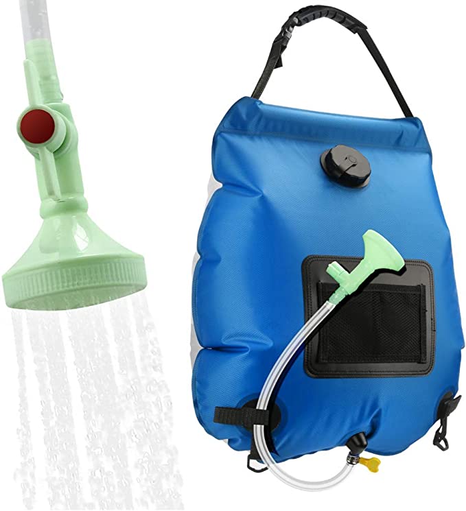 Doccia Portatile Da Campeggio 12V Ejoyous – Soffione Con Pompa 35W, Tubo Da 2m E Cavo Da 5m, Per Auto, Roulotte, Pulizia Animali, Giardino