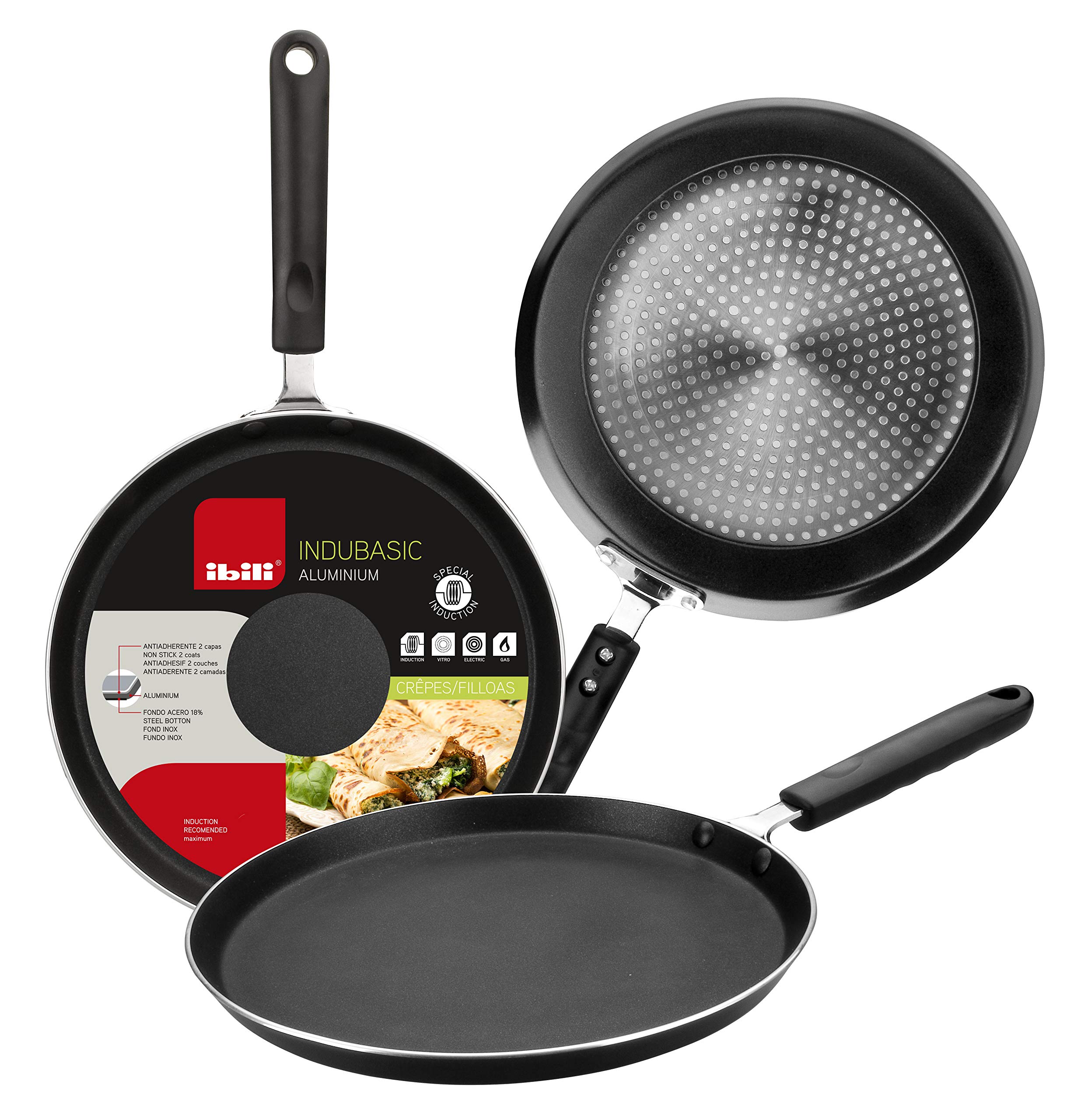 Ibili Sartén Crepera Indubasic, 28 Cm , Leroy Merlin
