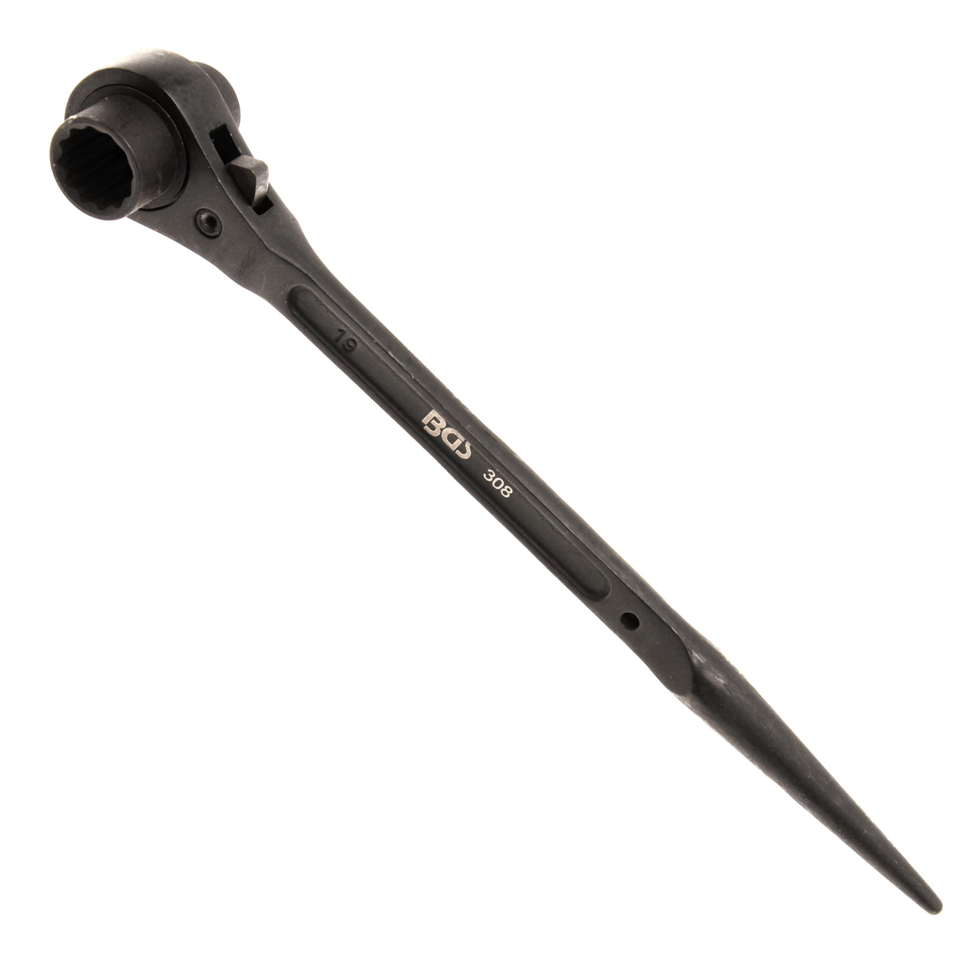 Clé à Cliquet à Douilles KS Tools 522.1618 - 16-18 Mm - Pour Montage échafaudage, Acier Chromé - 10