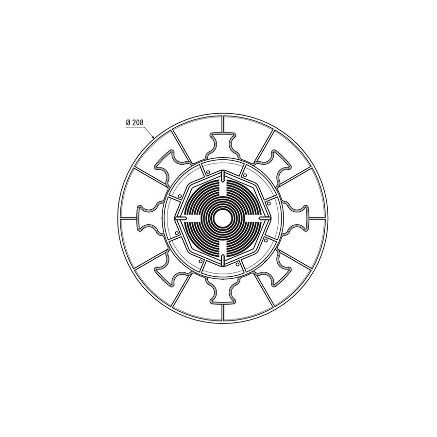 Plot pour dalle réglable 40 à 60 mm - JOUPLAST - A l'unite - 5