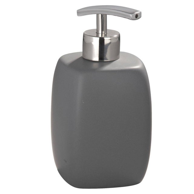 distributeur de savon céramique FARO, couleur gris, WENKO, WENKO