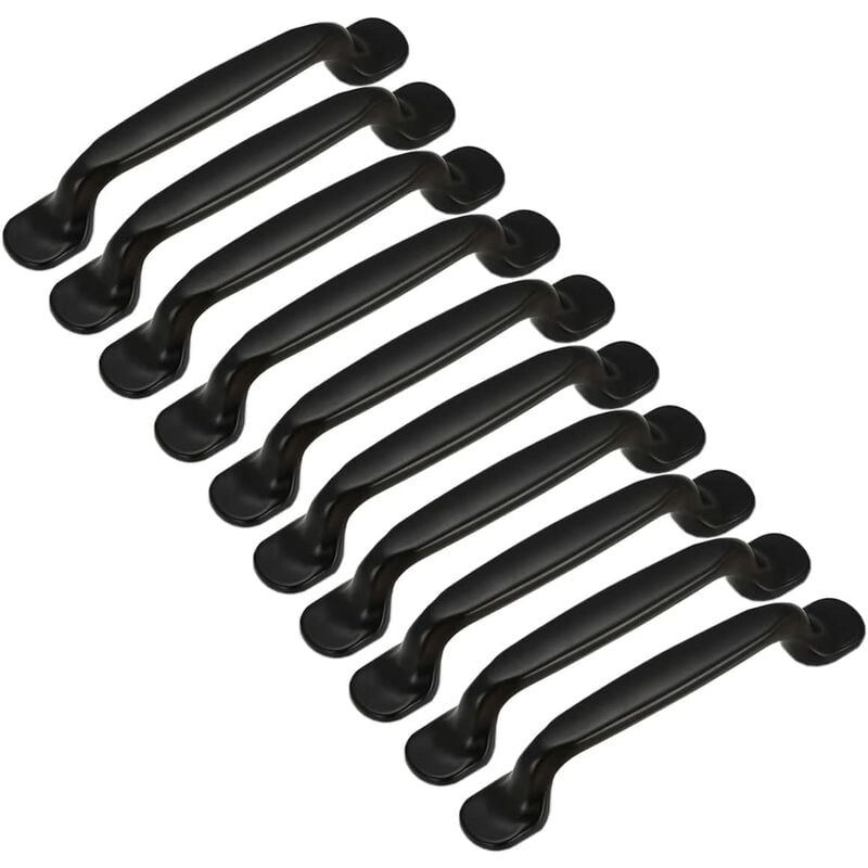 10 pcs Arbre Branche Meubles Poignée 96mm 128mm Noir Argent Bronze