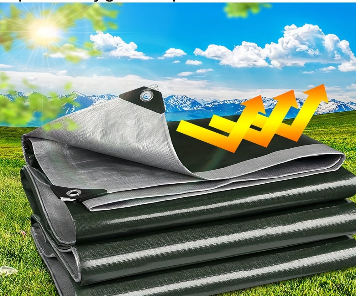 QH.HOME Bâche De Piscine Ronde De 2,4 M, 500D Résistante Aux Déchirures